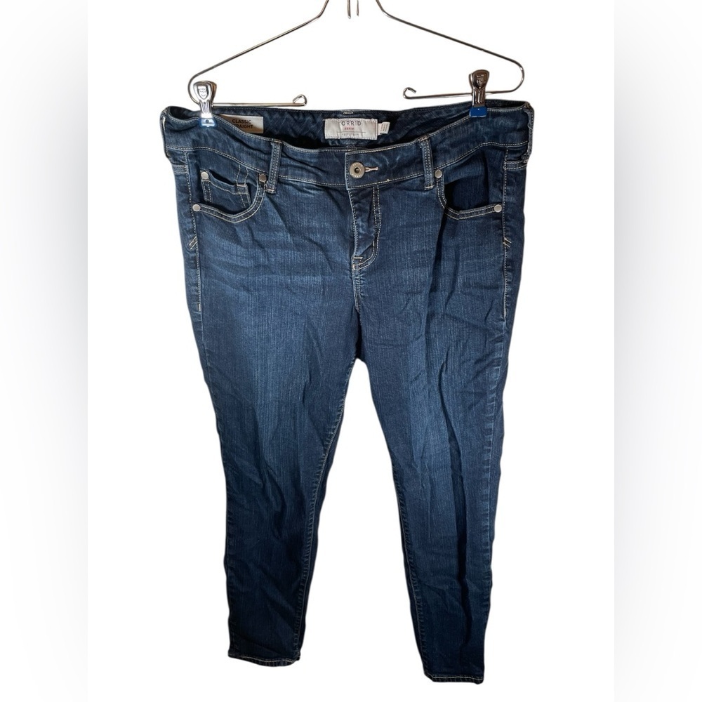 Torrid Dark Blue Classic Straight Denim Jeans